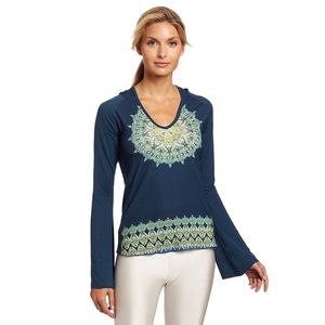 prAna Petra V Neck Hoodie S